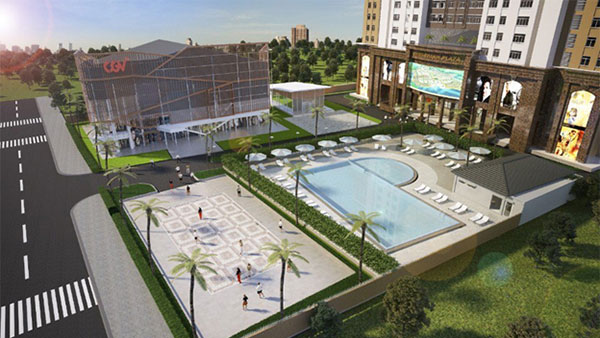 Dự án Cao ốc căn hộ và TTTM Long Thành Plaza