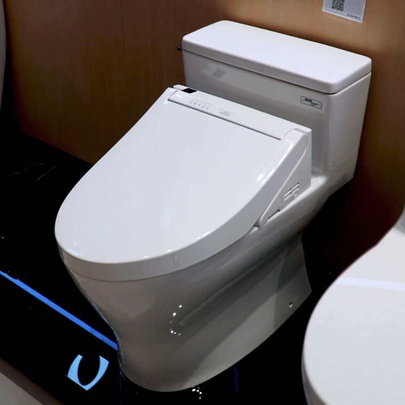 Bàn cầu 1 khối TOTO MS188VKW14 T53P100VR nắp điện tử Washlet C5 TCF24410AAA
