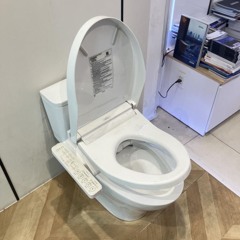 Bàn cầu 1 khối TOTO MS857DW16 nắp điện tử Washlet C2 TCF23410AAA
