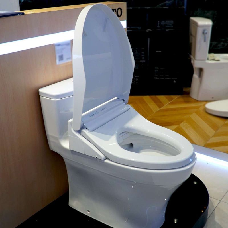 Bàn cầu 1 khối TOTO MS885DW14nắp điện tử Washlet C5 TCF24410AAA