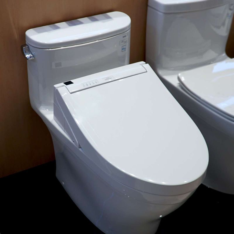 Bàn cầu 1 khối TOTO MS887RW14 nắp điện tử Washlet C5 TCF24410AAA