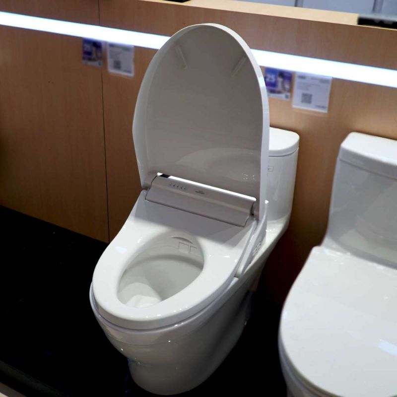 Bàn cầu 1 khối TOTO MS887RW14 nắp điện tử Washlet C5 TCF24410AAA