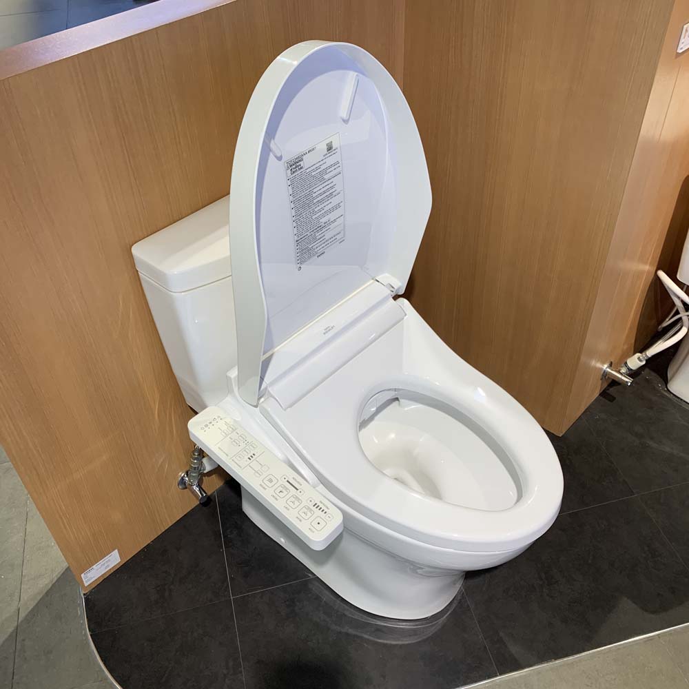 Bàn cầu 1 khối TOTO MS889CDRW17 Washlet C2 TCF23460AAA giấu dây
