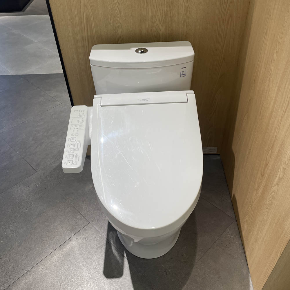 Bàn cầu TOTO MS855CDW17 1 khối nắp điện tử Washlet C2 TCF23460AAA giấu dây