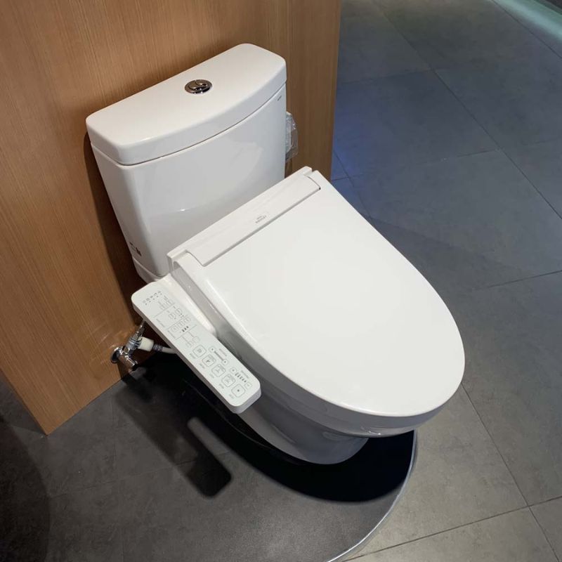 Bàn cầu 2 khối TOTO CS769CDRW17 nắp điện tử Washlet C2 TCF23460AAA giấu dây