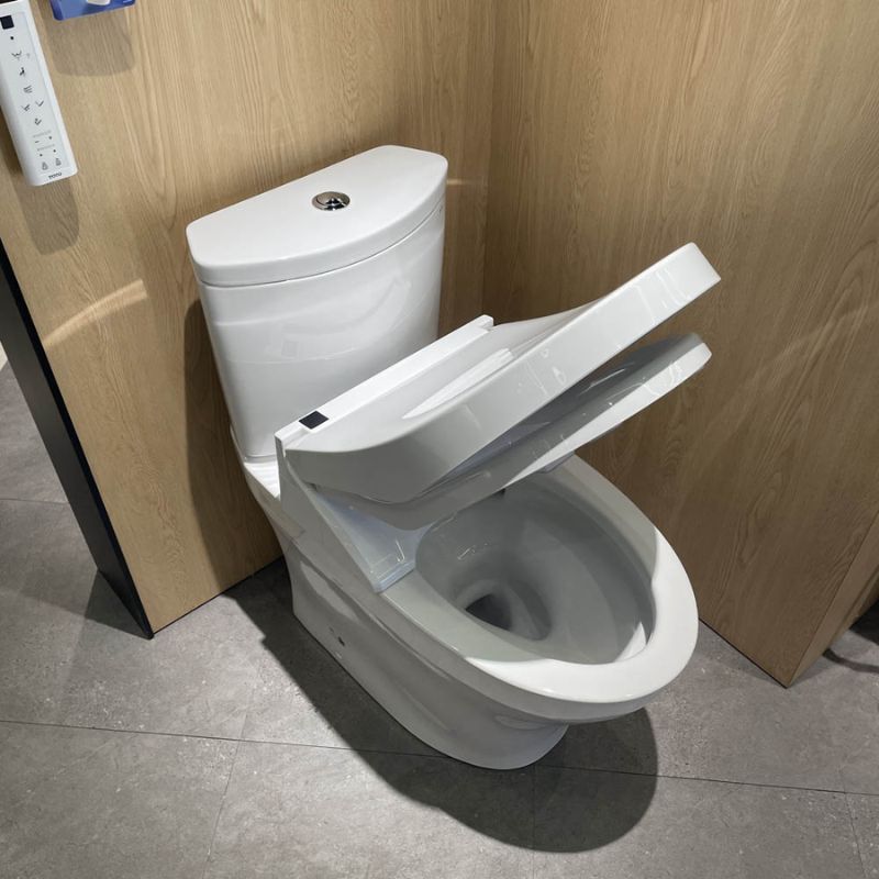 Bàn cầu 2 khối TOTO CS838CDW15 nắp điện tử Washlet C5 TCF24460AAA giấu dây