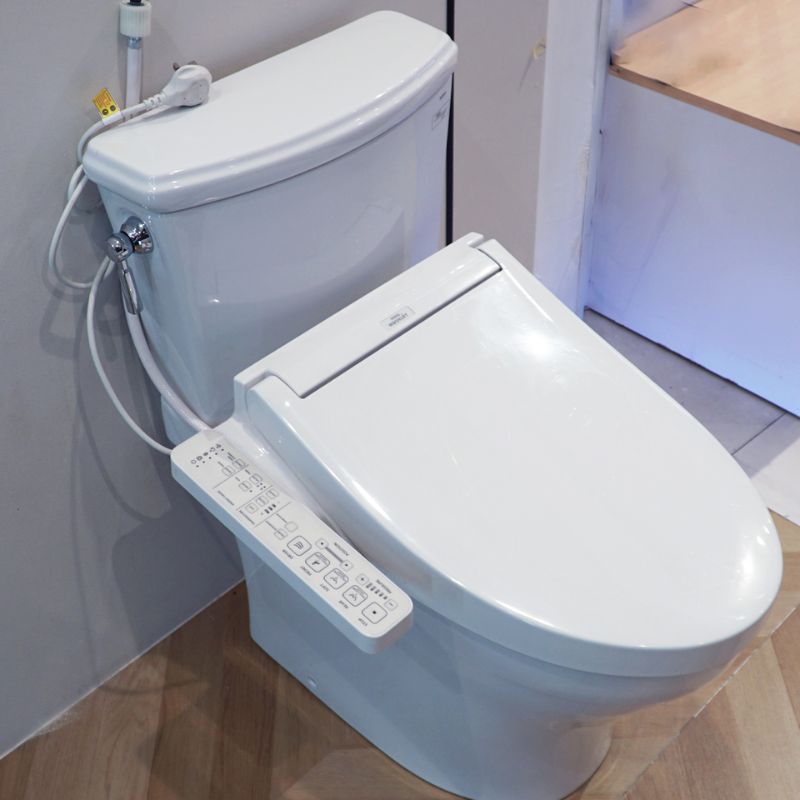 Bàn cầu 2 khối TOTO CS986GW16 nắp điện tử Washlet C2 TCF23410AAA