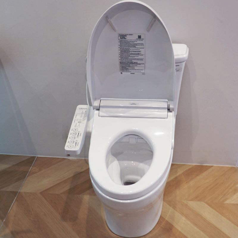 Bàn cầu 2 khối TOTO CS986GW16 nắp điện tử Washlet C2 TCF23410AAA