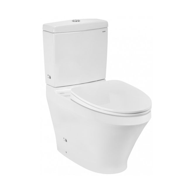 Bàn cầu 2 khối TOTO CS945PDT10 nắp đóng êm TC395VS thoát ngang