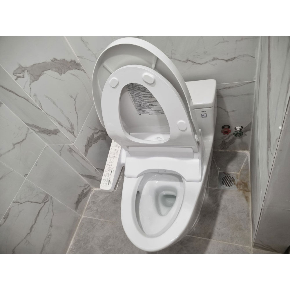 Bàn cầu 1 khối TOTO MS625CDW17 nắp điện tử Washlet C2 TCF23460AAA giấu dây