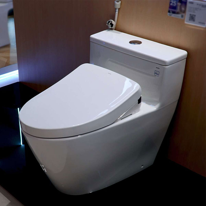 Bàn cầu 1 khối TOTO MS625DW11#XW nắp điện tử Washlet S7 TCF4911Z