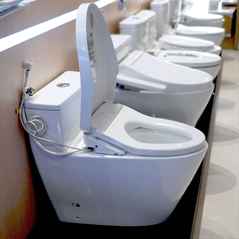 Bàn cầu 1 khối TOTO MS625DW11#XW nắp điện tử Washlet S7 TCF4911Z