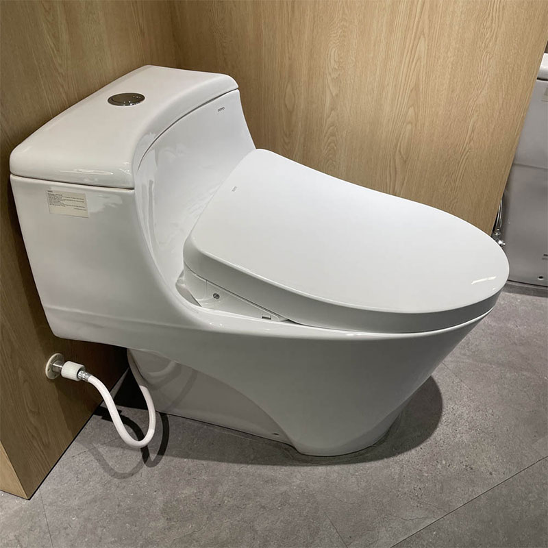 Bàn cầu 1 khối TOTO MS823CDRW12#XW nắp điện tử Washlet S7 TCF4911EZ giấu dây