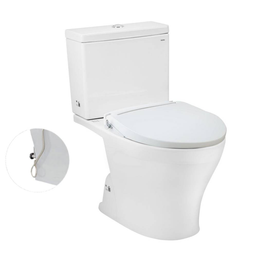 Bàn cầu 2 khối TOTO CS326DE2#XW nắp rửa cơ TCW07S