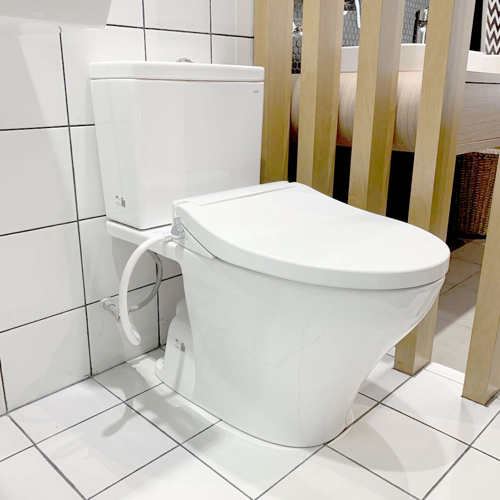 Bàn cầu 2 khối TOTO CS326DE2#XW nắp rửa cơ TCW07S