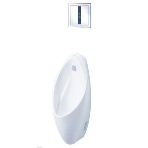 Bồn tiểu nam TOTO UT904HR#XW treo tường xả 0.5L đường cấp nước phía sau