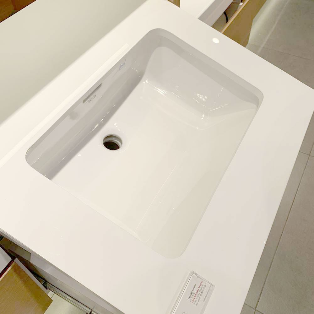 Chậu rửa mặt lavabo âm bàn TOTO LT505T#XW