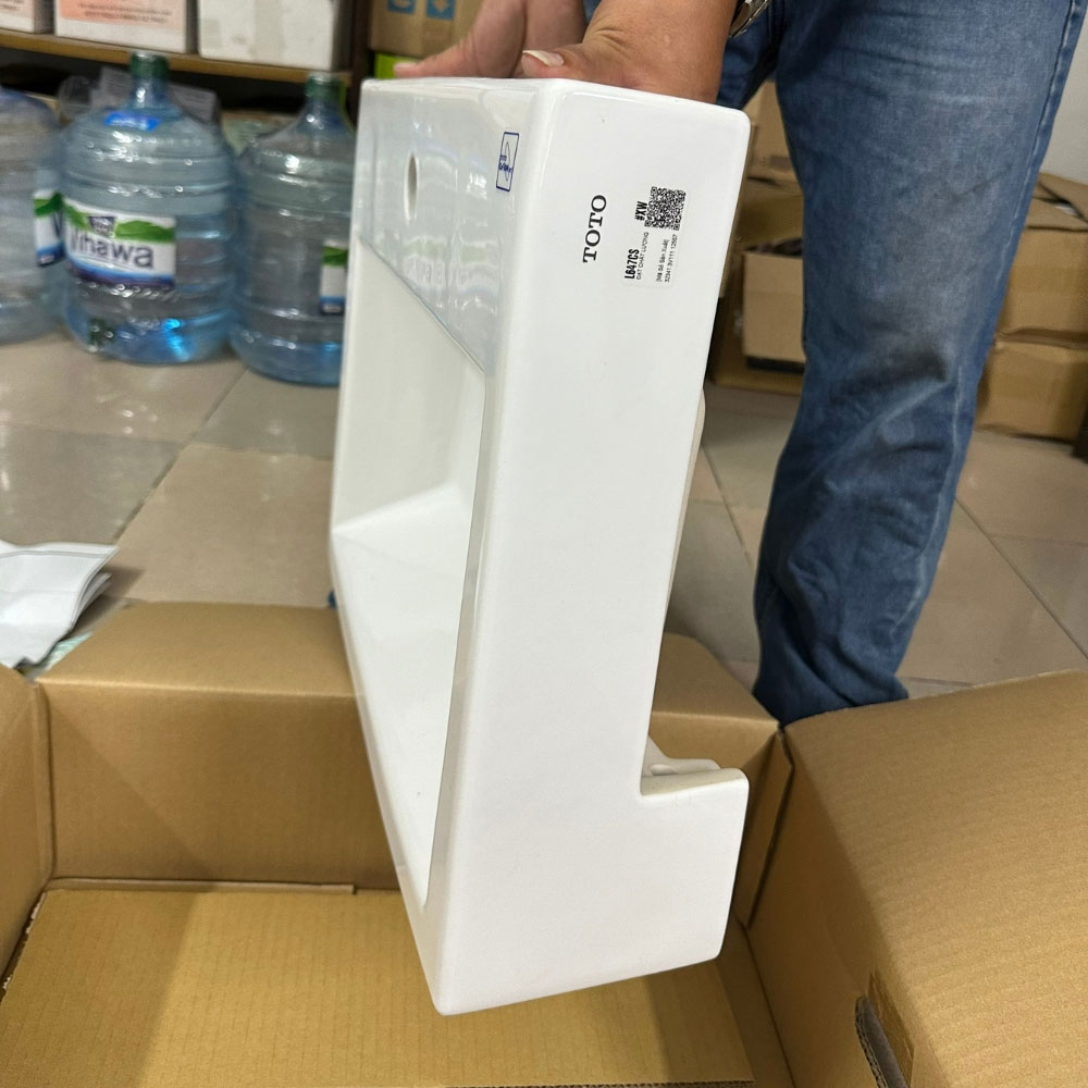 Chậu rửa mặt lavabo bán âm TOTO LT647CS#XW