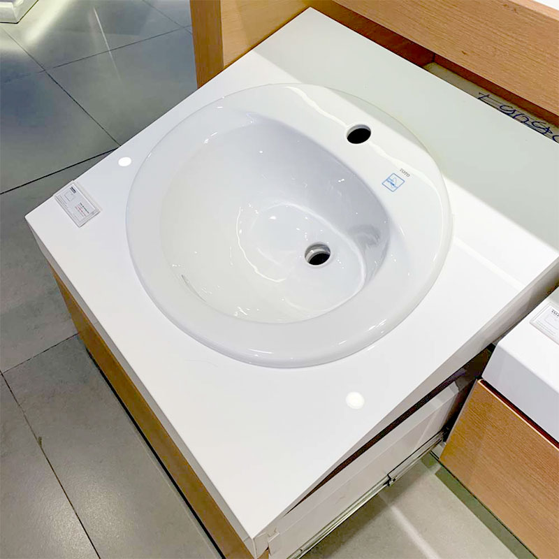 Chậu lavabo dương vành TOTO L501C#XW