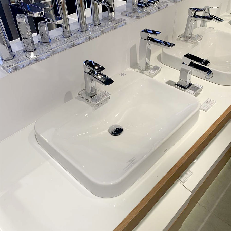 Chậu rửa lavabo đặt bàn TOTO LT5616C#XW