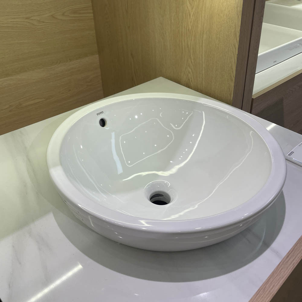Chậu rửa lavabo đặt bàn TOTO LW526NJU#W