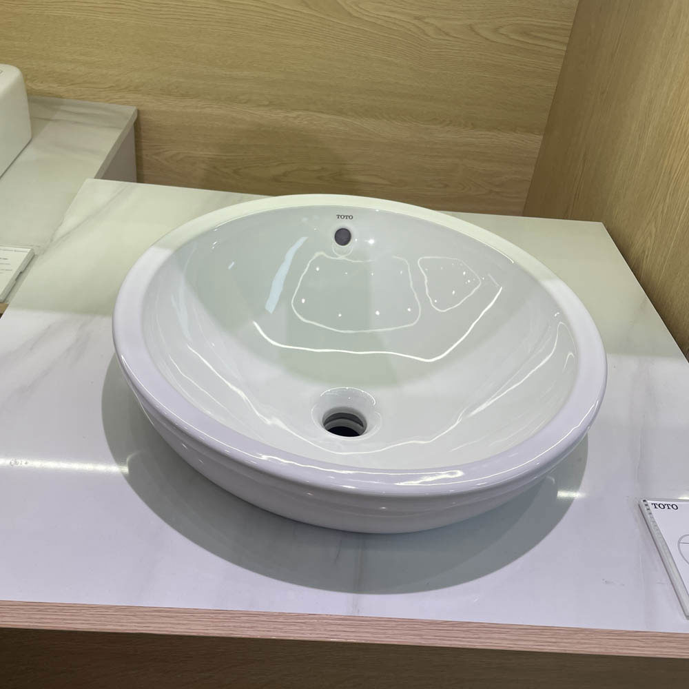 Chậu rửa lavabo đặt bàn TOTO LW526NJU#W