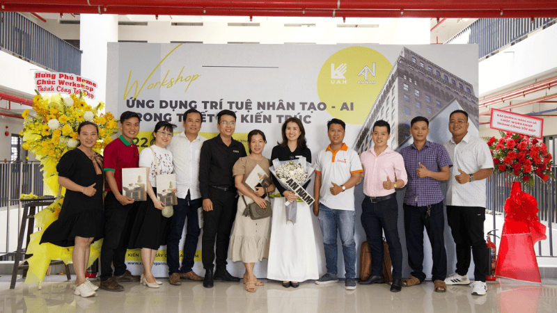 Hưng Phú Home | Workshop “Ứng Dụng Trí Tuệ Nhân Tạo - AI Trong Thiết Kế Kiến Trúc” Tại Thành Phố Cần Thơ